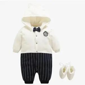 아가긴팔우주복 젠틀맨 발싸개 아동방한 우주복 303991