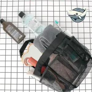 목욕가방 휴대용 수납 메쉬 바구니 다용도 세면도구 가방