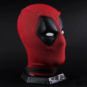 축제용 데드풀 마스크 코스프레 의상 카니발 가장무도회 무대 공연 할로윈 파티용 헤드 헬멧