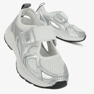 [매장판] 노스페이스 키즈 샌들 스니커즈 여름 솔리드 데일리 샌달 실버 NS82S88V