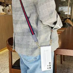 웨빙 스트랩 핸드폰 케이스 갤럭시 S26 S25 S24 S23 FE 울트라 플러스 아이폰 17 16 프로 A17 A16 A36 A15