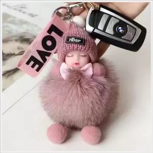 아기 인형 가방 열쇠고리 핸드백 자동차 키링 가방인형키링 인형키링 키링