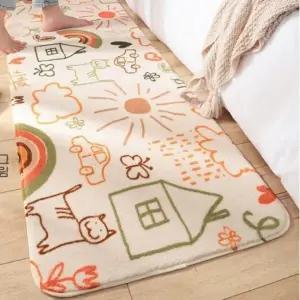 홈 침실 카페트 현관 매트 러그 발매트 주방용_24895492