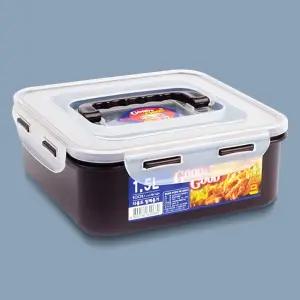 굿앤굿 핸디락 김치 1.5L 밀폐용기 반찬통 김장용기 김치보관용기