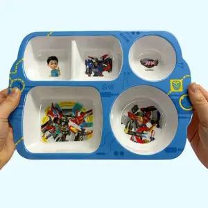 헬로카봇16 식판-멜라민5구 YP4259 T0088 헬로카봇16-T0088