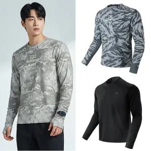 MCNfit 러닝 티셔츠 긴팔 러닝복 국내생산 3D핏 레귤러핏 런닝 달리기