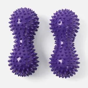 땅콩 마사지볼 2p 퍼플 핸드안마기 맛볼 볼마 발지압기 림프볼 손지 지압볼 발바닥볼 사지볼 마공 허벅지롤