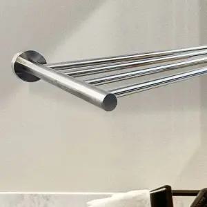 스텐 수건선반 SUS304 욕실 타올걸이 실버