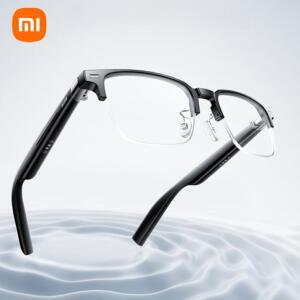 Original 샤오미호환 Mijia 스마트 오디오 안경 Joyful Edition Bluetooth 5.2 헤드셋 통화 소음 감소 초장