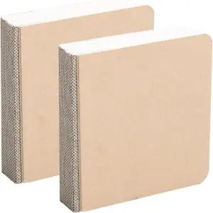 SOFPLATE 2Pcs 3.2 x 미니 수채화 노트 드로잉 스케치 패드 종이 빈 사각 휴대용 여행 일지 여행자 학생