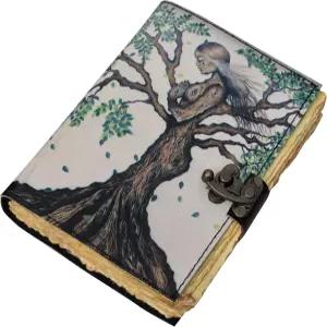 빈 주문서 그림자 일기장 잠금 걸쇠 소품 빈티지 핸드메이드 가죽 다이어리 엠보싱 기도 이교도 앤티크