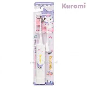 산리오 전동칫솔 쿠로미 아동칫솔 거울