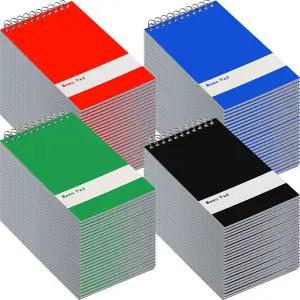 그런 다음 쇼핑 50 패드 나선형 메모 벌크 3 x 5 인치 작은 포켓 상단 바운드 60 장 학교 사무실