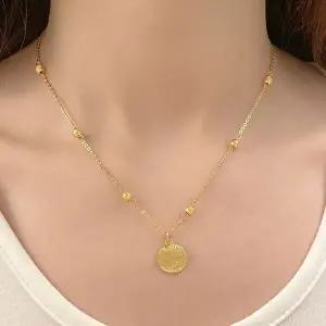 [골드모아]여자 순금 목걸이 7.5g [코인 볼 믹스체인]