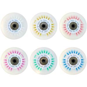 인라인 스케이트 바퀴 코어 110mm 롤러 HV 브레이드 스피드 휠 샤인 개/