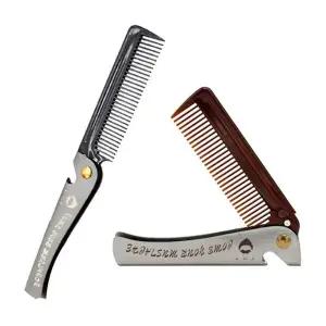 젠틀 미니 접이식 빗 1P 정전기 없는 휴대용 폴딩빗 남성빗 헤어빗