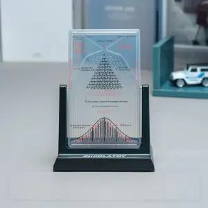 갈톤보드 이항 분포 연구 실험기 도구 교구 과학 정규분포 수업 모형 삼각형