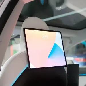 맥세이프거치대 테슬라 헤드레스트 뒷좌석 뒷걸이 시트홀더 자석 티슈 박스