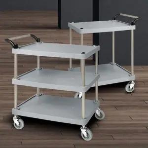 플라스틱써빙카트 주방트롤리 드레싱 미용 병원 식당 서빙카