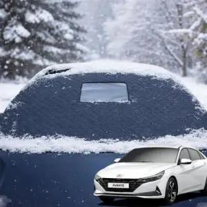 차량덮개 아반떼 차량 맞춤형 앞유리커버 성에방지덮개 햇빛가리개