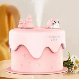 탁상형가습기 미니 케이크 가습기 저소음 무드등 가습 NEO2M M328