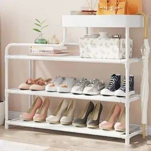 조립식 신발 수납장 4단 운동화정리 슬리퍼거치 신발장정리 실내화거치 현관신발정리대 신발장정리대 좁은