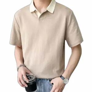 슬릭넥 남성 반팔 여름스포츠티셔츠 패션반팔티 남성여름골프티 남자골프티 남자스포츠티셔츠 남성골프반팔