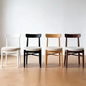 로나 원목 의자