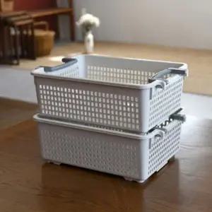 ( )EA 손잡이 바스켓 소 적층 장난감 소품정리 플