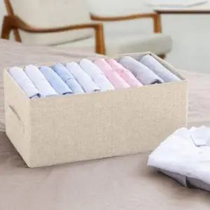 (옵션 1호(41X24X17))옷 장난감 수납 상자 수납함 다용도 보관 수납 함 폴딩박스 접이식 옷 정리 침대밑 수