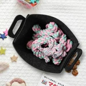 ( )펠트 바구니 M 옷수납박스 멀티수납함 아이방 장난감 박스 아이방 멀티 옷 용품정리함 수납 아기 다용도