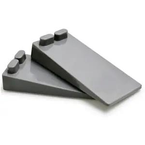 (2P 그레이) 문고정 장치 도어 스토퍼/가드/스폰지/방문쾅/문틀용/문지지대/현관문/문받침대/무타공/손끼임