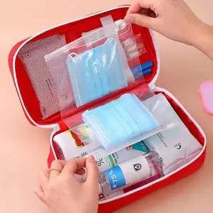 [골드스마일]휴대용 구급 비상 상비 약 파우치 통 케이스 DD-11529