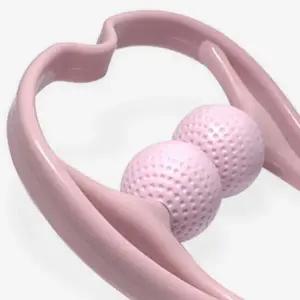 수동 목 골프공 마사 지기용 휴대 휴대용