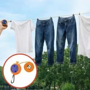 휴대용 차박 캠핑 빨래줄 건조대 진열 야외 빨랫줄 소품 길이조절 10m