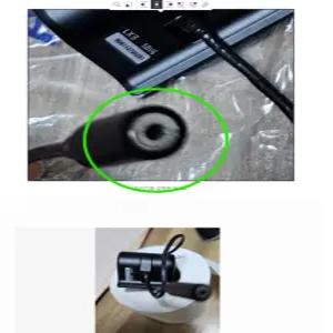 중고 후방카메라 - 파인뷰 블랙박스 LX3 실내형