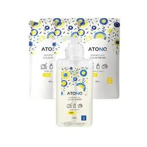 시그니처 주방세제 용기1+리필3 (레몬향)