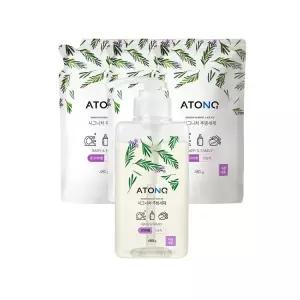 시그니처 주방세제 용기1+리필3 (로즈마리향)