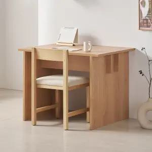 클래시코 원목 2인 4인 사각 식탁 다이닝 카페 테이블 아뜰리에 오크 1000