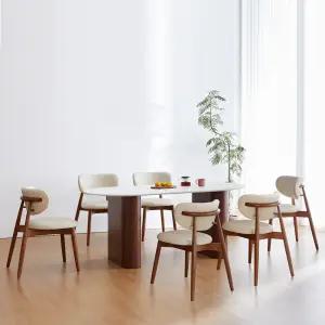 마리나 노아 1800 6인 세라믹 식탁세트 (의자6개)