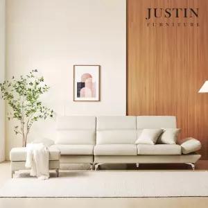 아이드 천연면피 통가죽 3.5인 소파+스툴