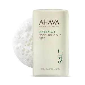 아하바 보습 사해 소금 비누 - 피부를 수 3.4온스 페이스 바 바디 촉촉하게 클렌징 블렌드 오스모터와