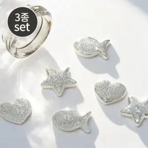 실버바 콩알 오브제 3.75g [3종세트/유리병 증정]