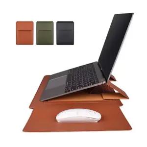 PU가죽 노트북 거치대겸 보관파우치 13 15인치