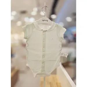 [보리보리/아가방]아가방 세이브존03 아가방 그린 테디 수플레 반소 바디수트 01T317505