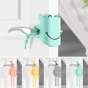 [토마톰스][토마]문닫힘방지 실리콘 패드/안전용품 손끼임 방지 도어 방문쿠션 스토퍼_옐로우(CN408)