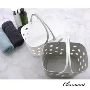 욕실정리함 니드코 타공 목욕바구니