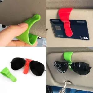 [하프클럽/]차량안경  선글라스 차량 썬글라스 홀더 2P