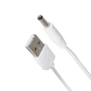 USB 전원 케이블 DC 3.5mm x 1.35mm 전원공급 1.5M 화이트