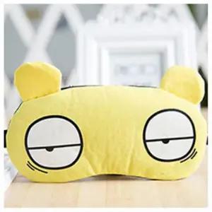 귀여운 캐릭터 수면 안대 편안한 휴대용 어린이 낮잠